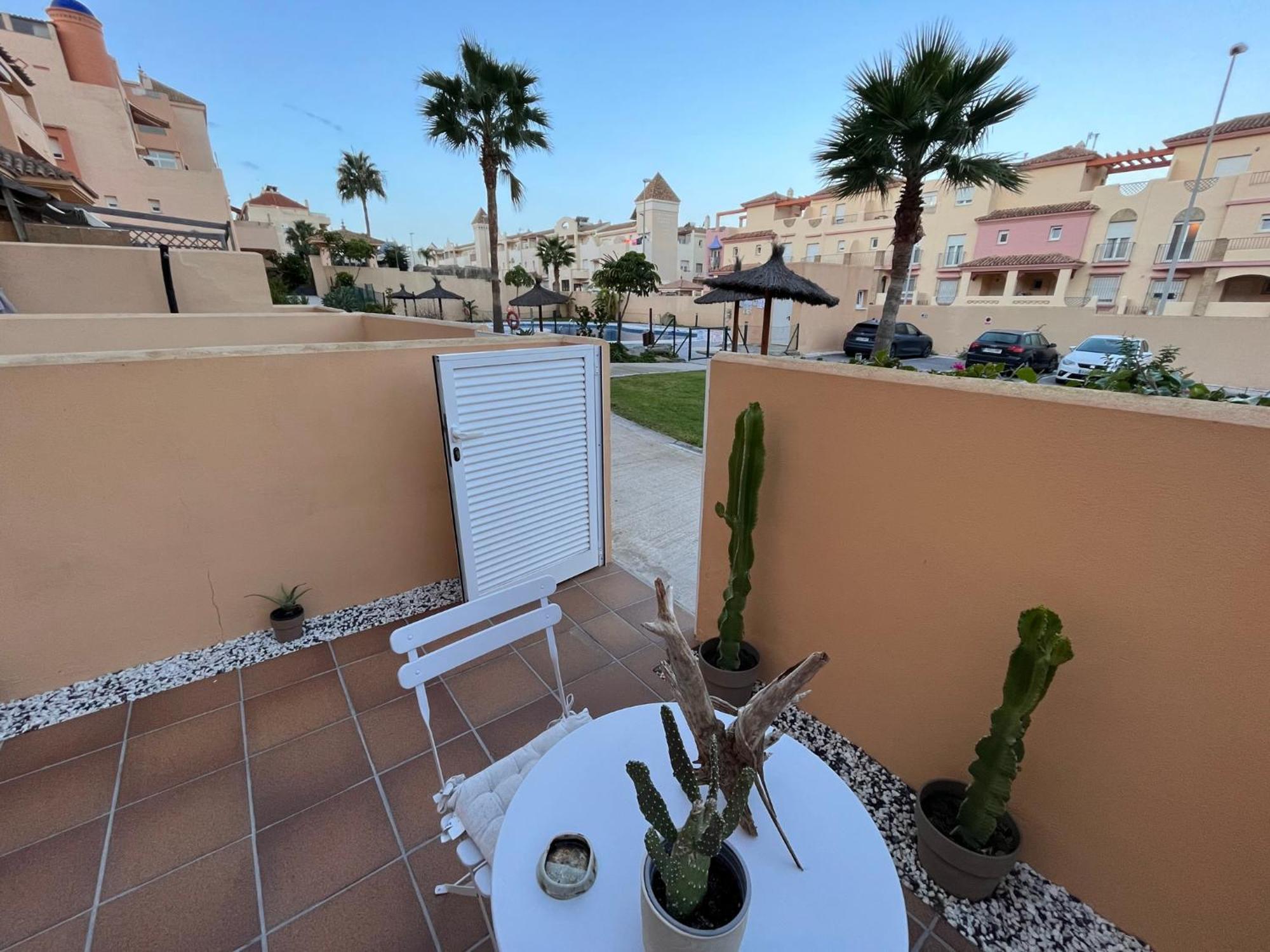 Los Lances Tarifa - Piscina Y Patio Dış mekan fotoğraf